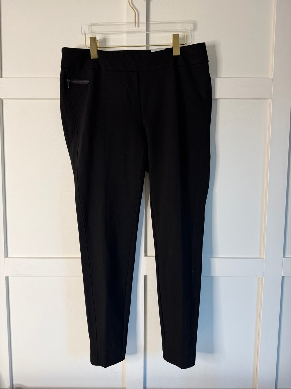 Reitmans Black Slim Ankle Pants - Size 14+